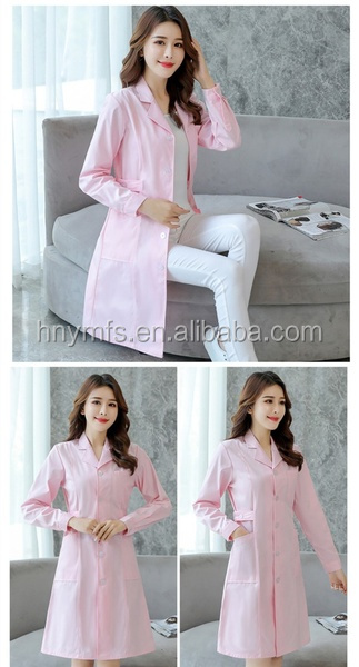 100%cotton Lab Coat Nurse Doctors Para-medical Hospital Uniform Dress short sleeve surgical gown Best Price from China Factory