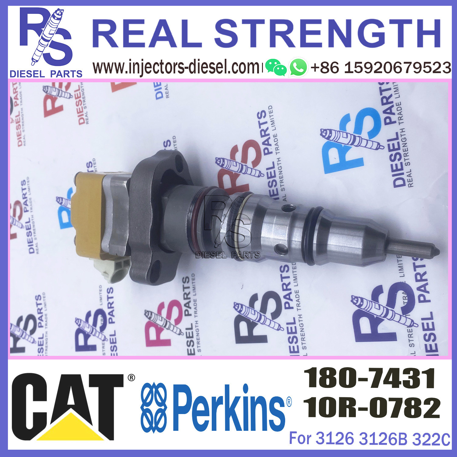 3216 injector High Quality 180-7431 1807431 Common Rail Diesel Injector Diesel Fuel Injector nozzle