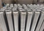 304 Stainless Steel Johnson Vee Wire Resin Catcher Wrapped Tube
