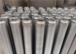 Quality 304 Stainless Steel Johnson Vee Wire Resin Catcher Wrapped Tube wholesale