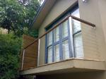 Balcony Side Mounted Building Railing Stainless Steel Cable Outdoor / Indoor