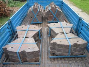 Quality Ni Hard Wear Resistant Casting HRC53 Hardness For Grinding Feldspar wholesale
