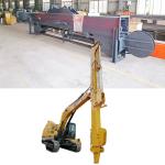 Telescopic Dipper Arm Telescopic Boom With Clamshell Bucket For Construction