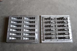 2 Molds Paper Pulp Egg Tray Making Machine Reciprocating Type Easy Operate