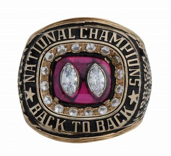 Handmade University 3D Youth Award Brass Men orWomen Championship Sport Ring