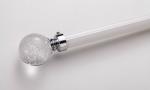 Curtain Rod Single Rod Aluminum Alloy Silent Top Side Mounted Bracket Roman Rod