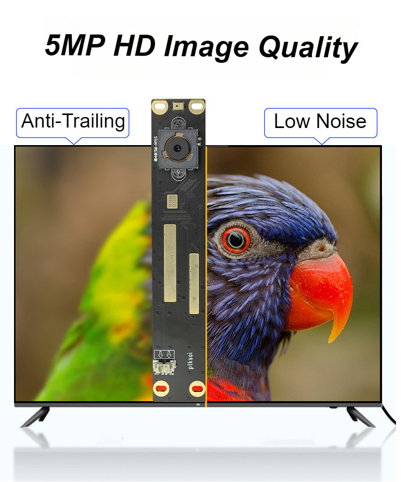 HK5M-H193 Range Face Recognition Camera Module USB Driver-Free Industrial Camera Max Dynamic Range 90 dB
