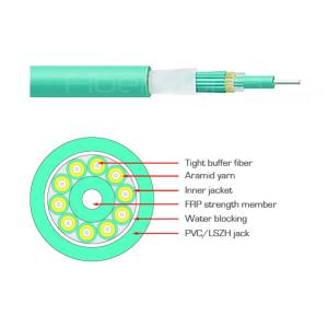 Quality Data Center Multi Fiber Optic Cable 12 Core Mini Round Indoor Optical Fiber Cable wholesale