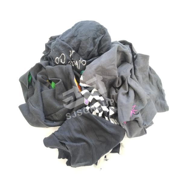 Multicolor Australia hot sale t-shirt wiping rags 10kg 25kg Industrial use 100%