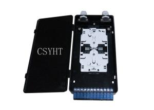 Quality Indoor Wall Mounted Fiber Optic Distribution Box 12 Port For Optical Fiber Splicing wholesale