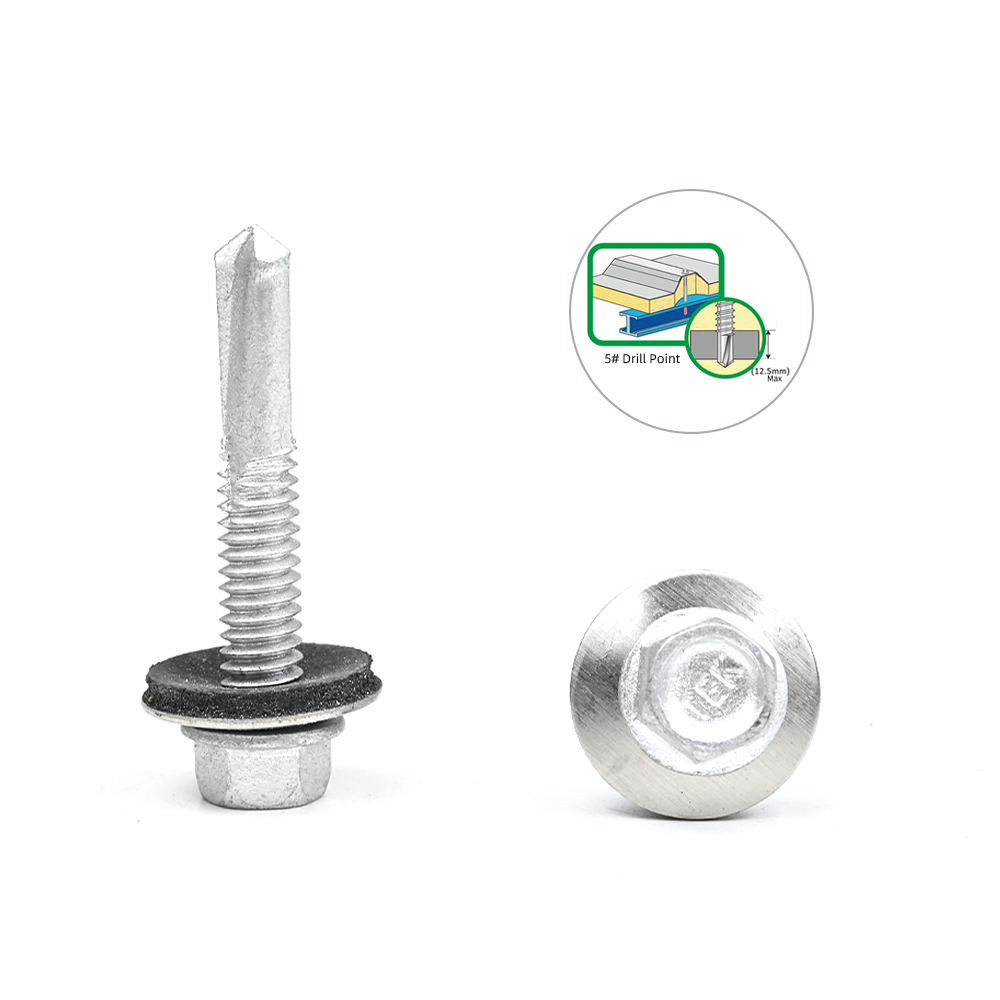 5.5x32 Tek Sheet Metal Building Roofing Screw for Steel Purlin Standard Customizable