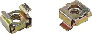 Quality M3-M12 Yellow Zinc Plated Iron Square Cage Nut For Furniture wholesale