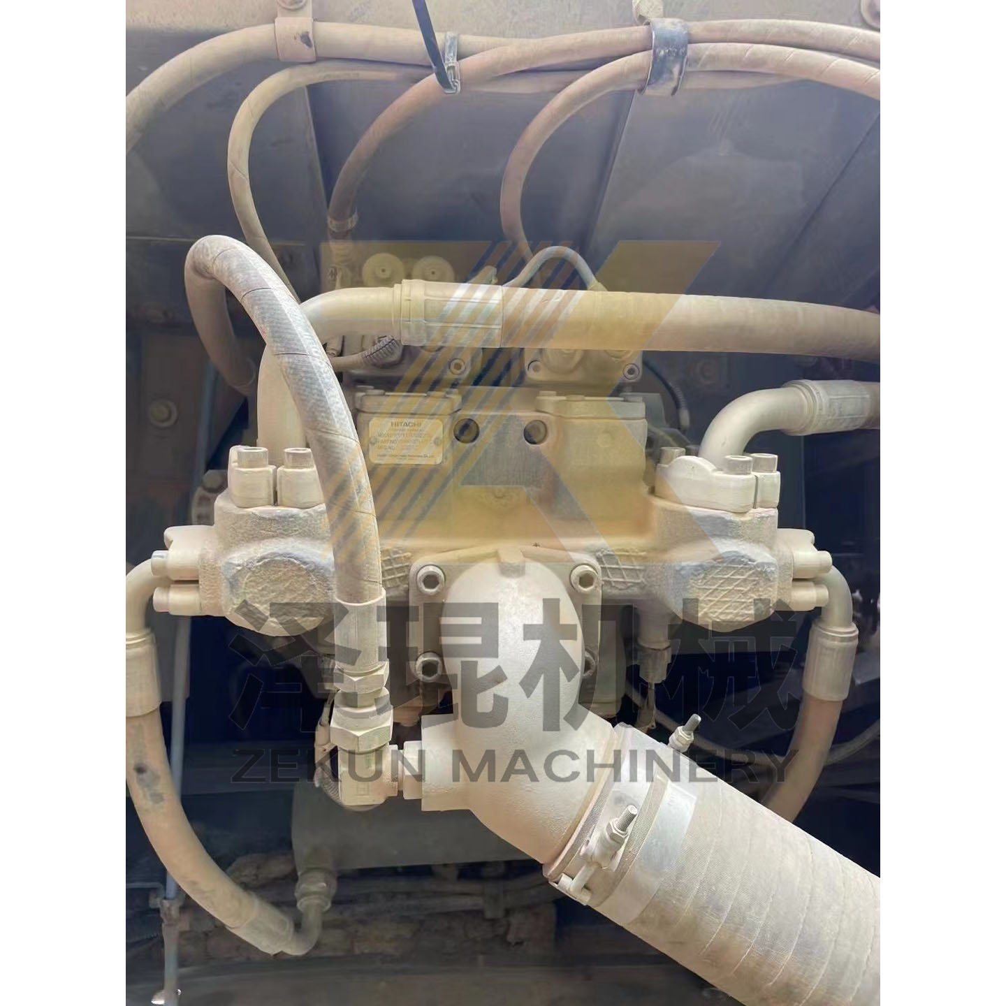 Used Hitachi ZX200-3 ZX200-5 SH200-5 CX210B Second-Hand Excavator in Good Condition