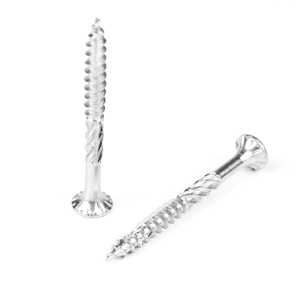 Torx Drive 75mm Timber Screws in 316 Stainless Steel for Heavy-Duty Wood Construction