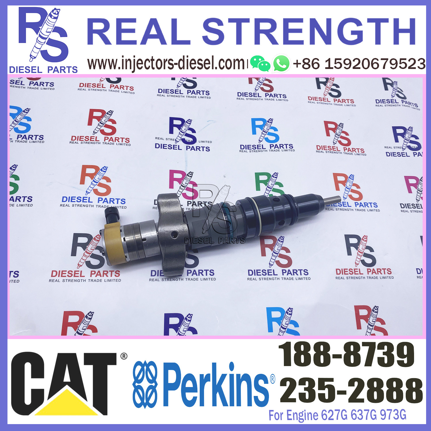 C-9 Engine Diesel Fuel Injector 1888739 For CAT Excavator 330C E330C 188-8739