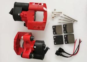 Quality 16in Wheel Red Tesla Brake Pads For Rear Double Caliper wholesale