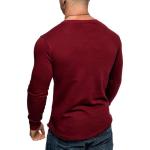 Manufacturer Fashionable Spandex Polyester Long Sleeve Muscle Slim Blank Men T