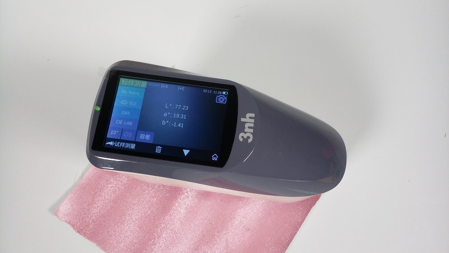 Handheld 3nh Spectrophotometer YS3010 SCI SCE 8mm Aperture Plastic Painting Textile Color Analysis