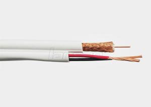 Quality 2C Power Line RG59 Coaxial TV Cable For CCTV / CATV Low Loss Communication wholesale