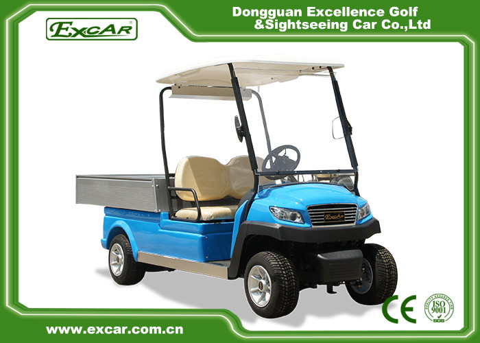 Color Optional Electric Golf Car With Aluminum Cargo Box