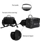 7L England Style Fanny Pack Waterproof Waist Bag