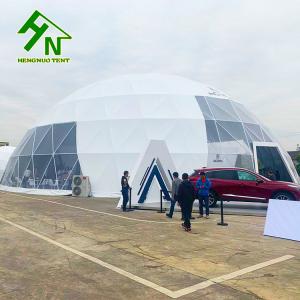 Quality Geodesic Wind Resistant Hotel Dome Tent Scenic Area Huge Stainless Steel Frame wholesale
