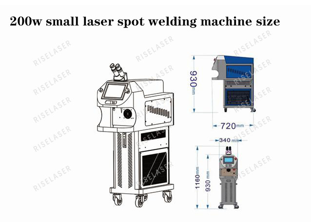 90 Joule Laser Jewellery Welding Machine Jewelry Spot Welder