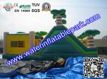 Inflatable Bouncer Slide , Commercial Grade Bounce Houses Coconut Trees Tropical