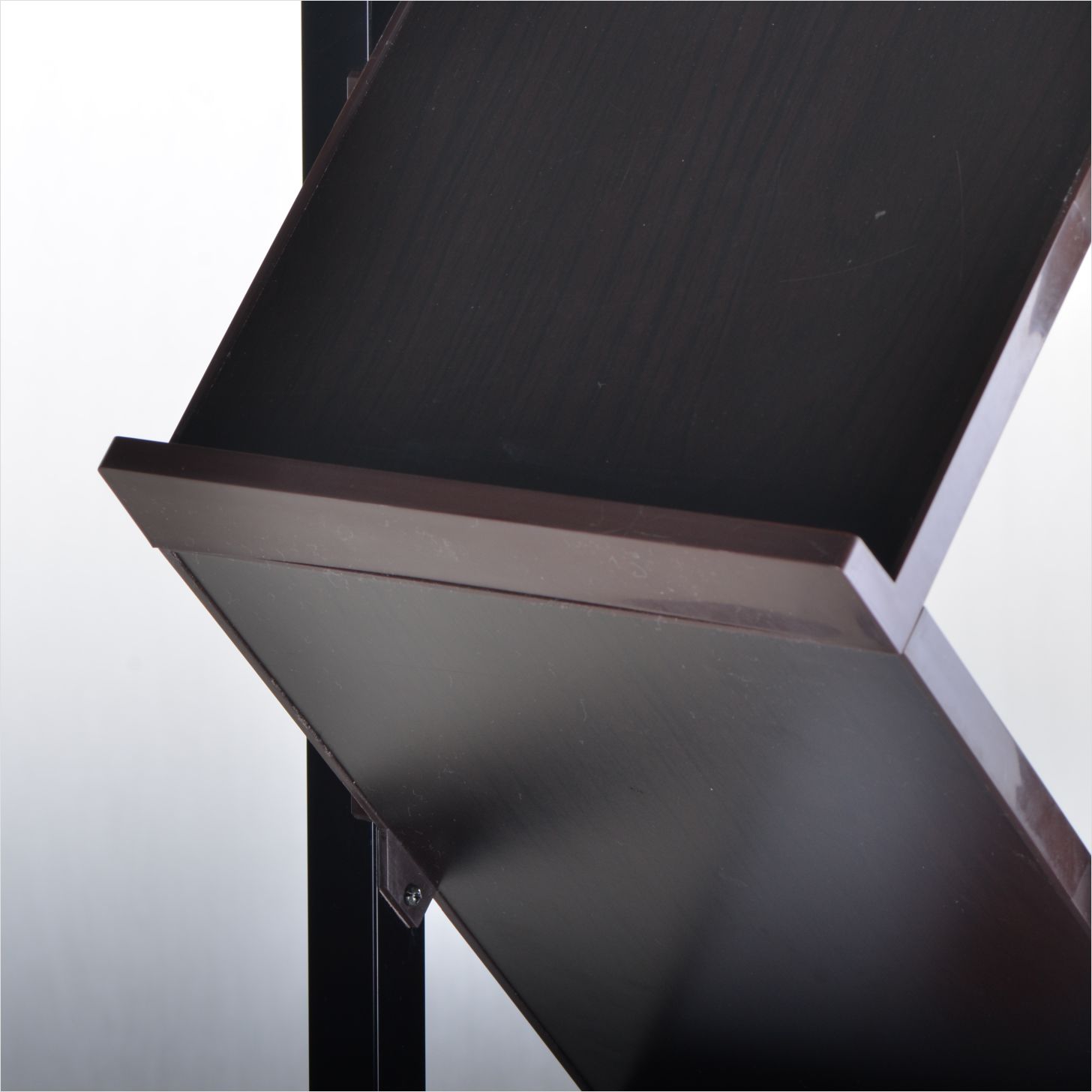 OEM 240X305mm Floor Standing Display Rack Double Sided Display Stand