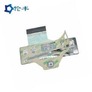 Quality Capacitive Flexible Membrane Keypad Overlay 3M9080 Metal Dome Keyboard wholesale