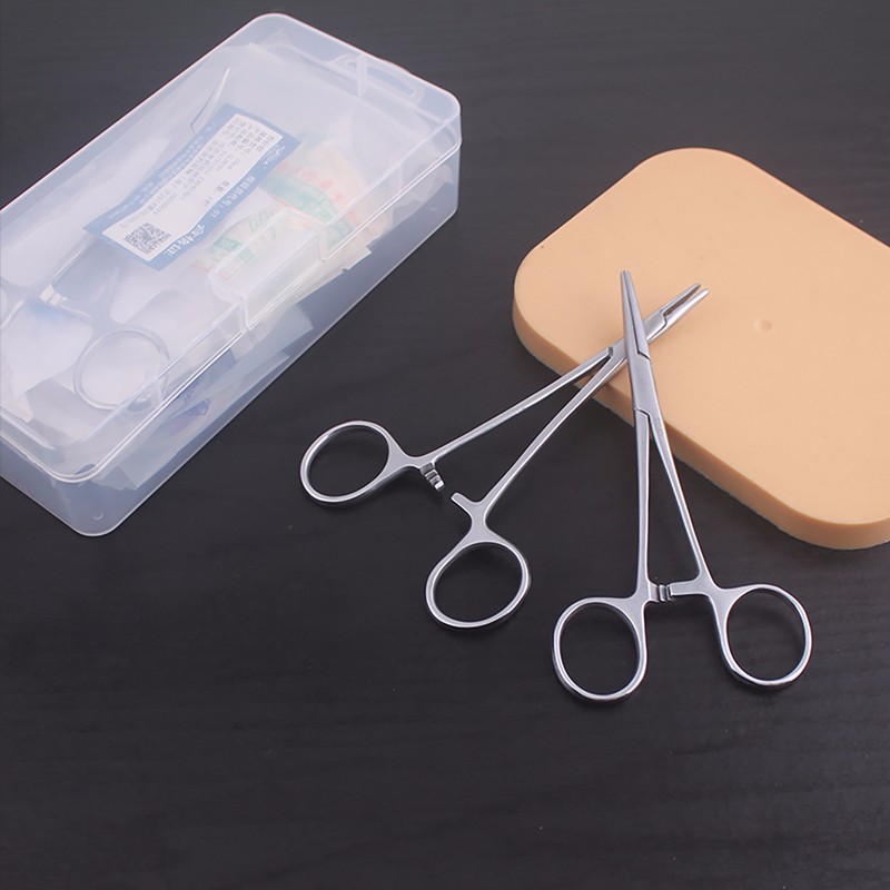 Medical Training 1.2cm Silicone Suture Training Pad For Hospital Students