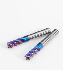 Quality Tungsten Steel Milling Cutter 1mm - 20mm For Heat Treated Steel Processing wholesale