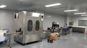 Quality Ss304 Hand Sanitizer Filling And 30ml Bottle Packaging Line wholesale