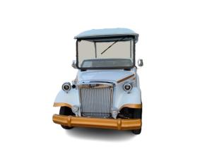 Quality Electric Classic Car 6 Seater Vintage Cart Sightseeing Bus 4kw 72v 3+3 Seats wholesale