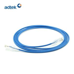 Quality ADTEK Copper Stranded Patch Cord , PVC / LSZH Cat5 UTP Patch Cable wholesale