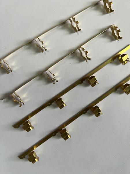 OEM professional sheet metal laser cutting service stamping parts spring brass