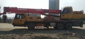 Quality Yellow Color Used Truck Crane 25 Tons Sany STC250 U Shape Boom wholesale