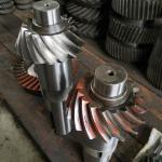 4.5M Gear Grinding Spiral Bevel Gears SAE 4320 Helical Transmission Gears