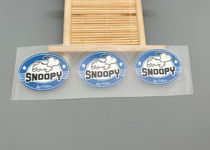 Custom 3.5cm 3 Colors Silicone Heat Transfer Labels For Clothing