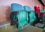 Customized Beam Mounted Folding Plastic Stadium Chair