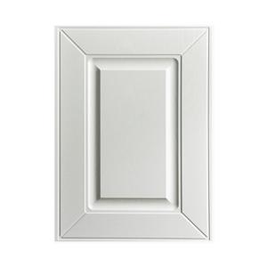 Quality European Style Replacement Kitchen Unit Doors Cnc Carved Mdf White Color wholesale