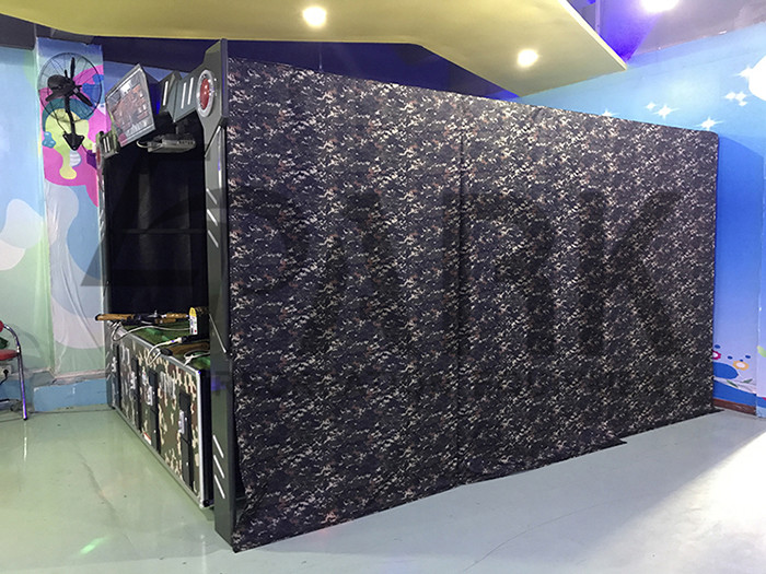 Attrative Vr Shooting Machine , 4 Players 3d Gun Hunting Machine