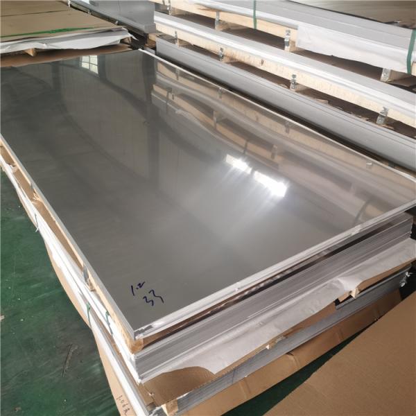 Cold Rolled BA Silver Stainless Steel Sheet Metal Pallet Packaging With Beveled
