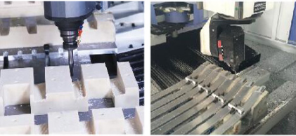 Composite Material Double Head 5 Axis Gantry CNC Center Profile Mold Engraving