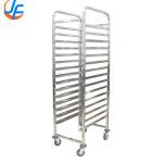 RK Bakeware China-16 Storage Aluminum Bakery Tray Trolley/ Stainless Steel