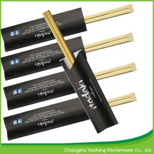 Quality Open Paper Packing Japanese Bamboo Chopsticks Restaurant Tensoge 20cm Natural wholesale