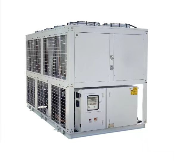 Energy-Saving Auxialliary Machine And Parts For Multiple Compressor Systems Screw Type Air Cooled Water Chiller HYSC-85A