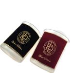 Gold Hot-pressed Embossed Velvet Flocking Adhesive Sticker, Suitable for Candles