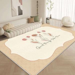 Quality Imitation Cashmere Lovely Flower Living Room Floor Carpets Ground Carpet 120*180cm wholesale