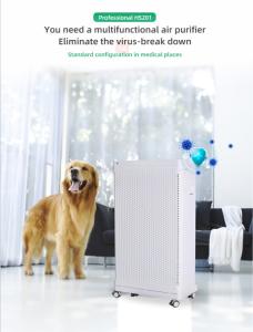 Quality True HEPA Filter Home Air Purifiers For Large Room 5500 Sq Ft 5 Stage wholesale